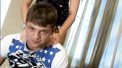 Русское студенческое групповое порно с молодыми