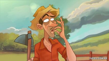 Мультфильм Деревенские жители — Кашаса из «Кастрюли»