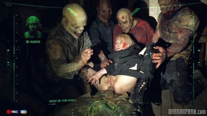 Порно ужасы: Жаждущие секса зомби атакуют нашу планету