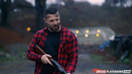 Ходячие мертвецы: Рик трахает Мишон / Walking Dead XXX Parody