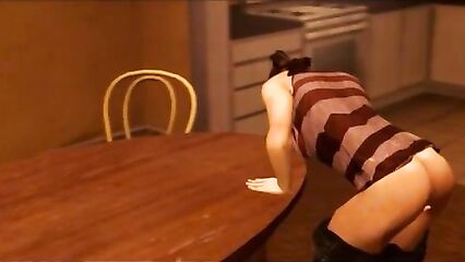 The Last Of Us: Элли и Джоэл занимаются сексом на кухне