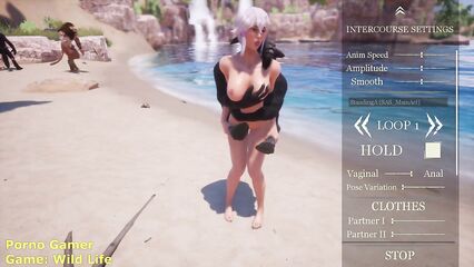 Отрывок из порно игры Wild Life: Секс с минотавром